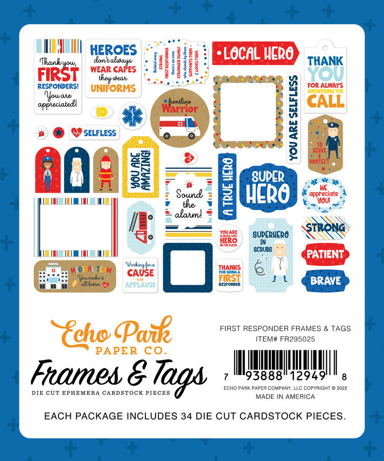 FIRST RESPONDER Frames & Tags - Echo Park