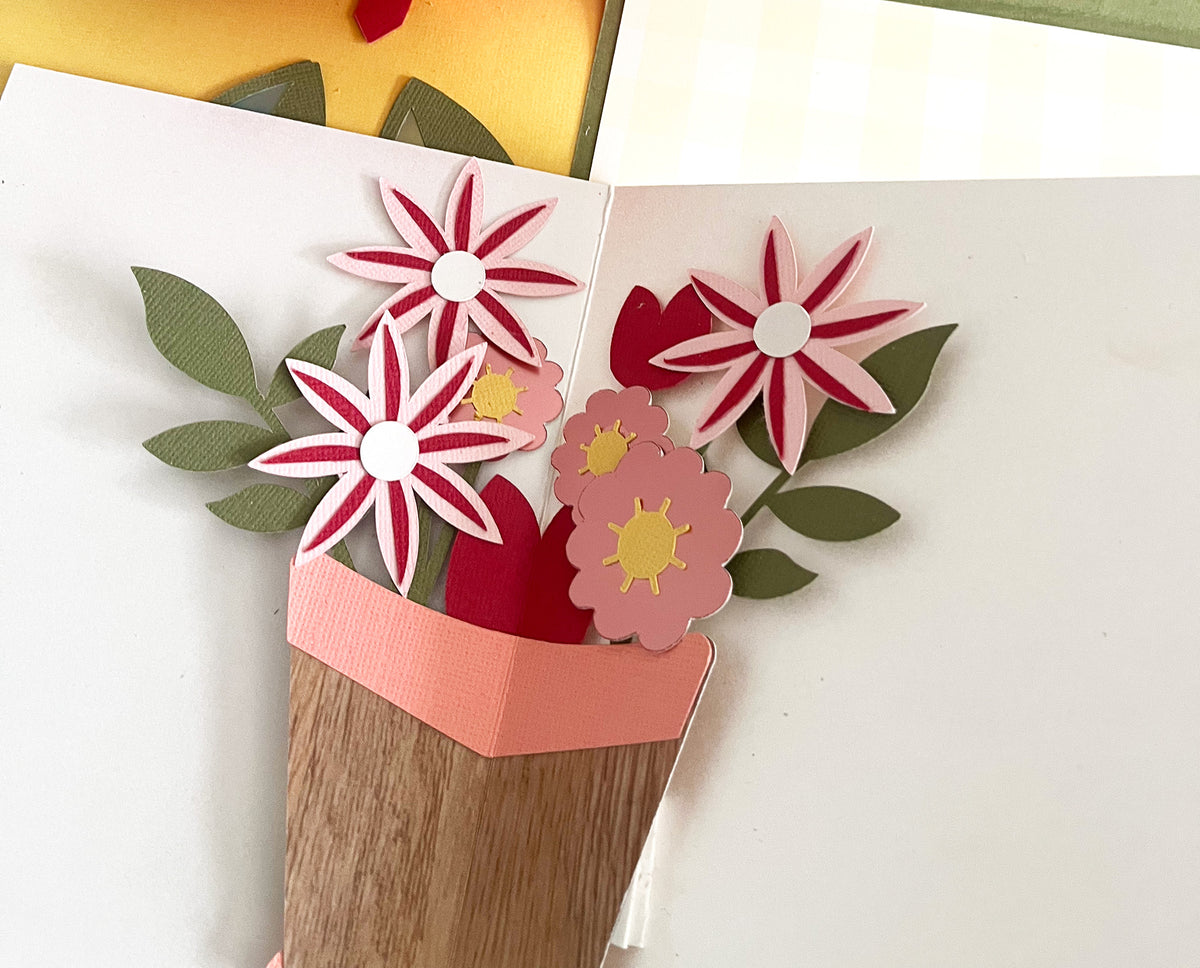 Flower Pop-Up Spring – The 12x12 Cardstock Shop