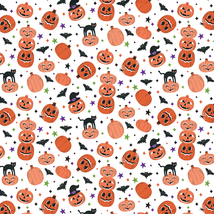 PUMPKIN FUN - 12x12 Double-Sided Patterned Paper - Echo Park