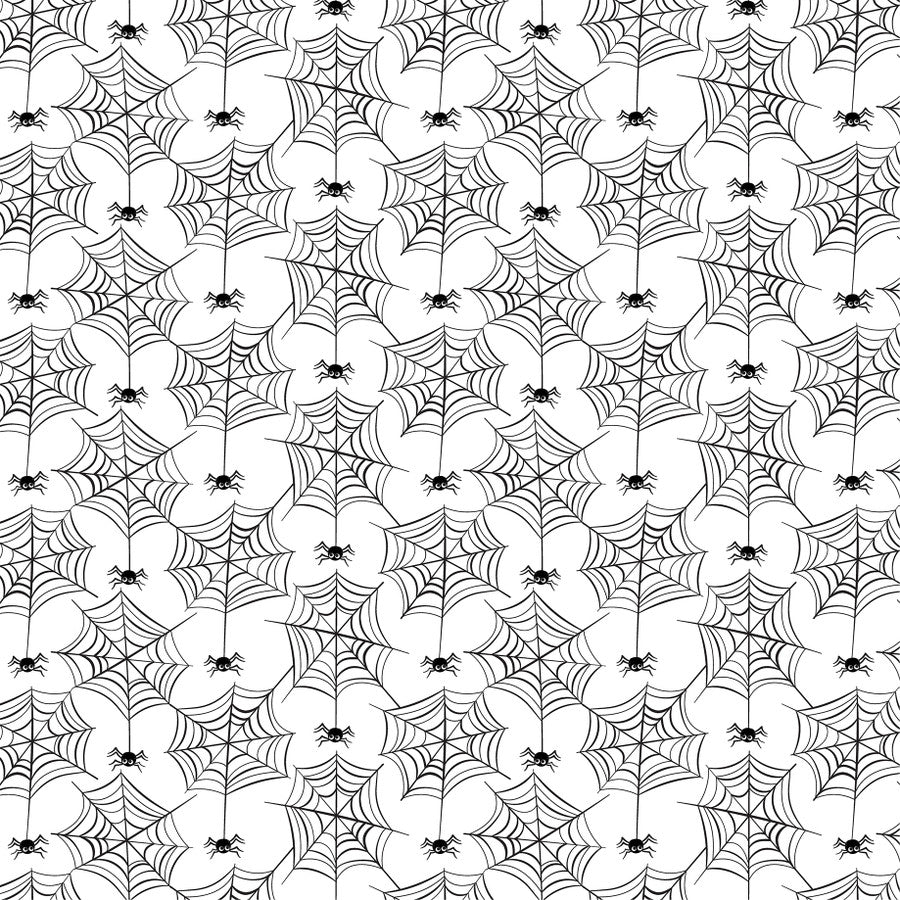 HAUNTING WEBS - 12x12 Double-Sided Patterned Paper - Echo Park