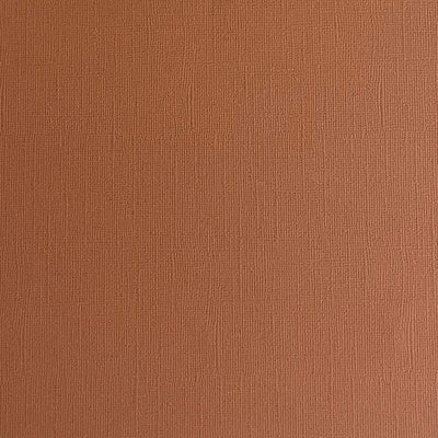 GINGERBREAD - Cinnamon Brown Textured 12x12 Cardstock - Encore Paper