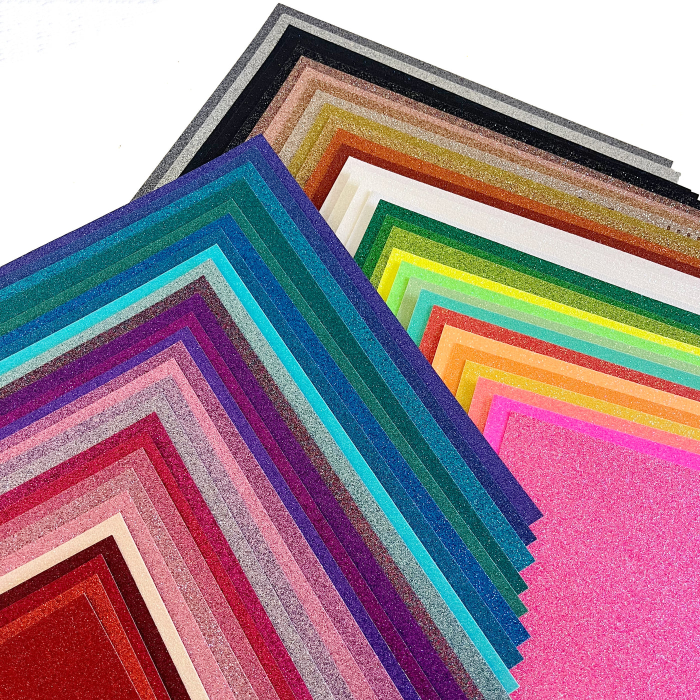 GLITTER LUXE CARDSTOCK VARIETY PACK - 58 Sheets - Encore Paper