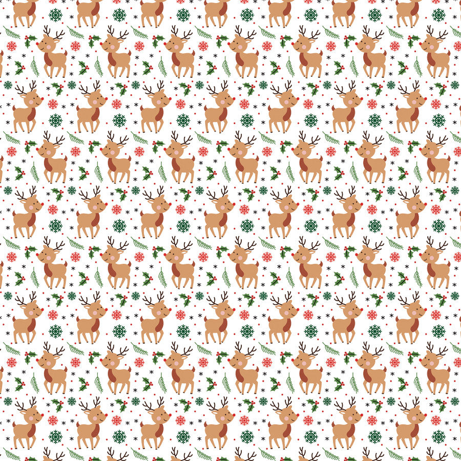 DASHING DEER - 12x12 Double-Sided Patterned Paper - Echo Park