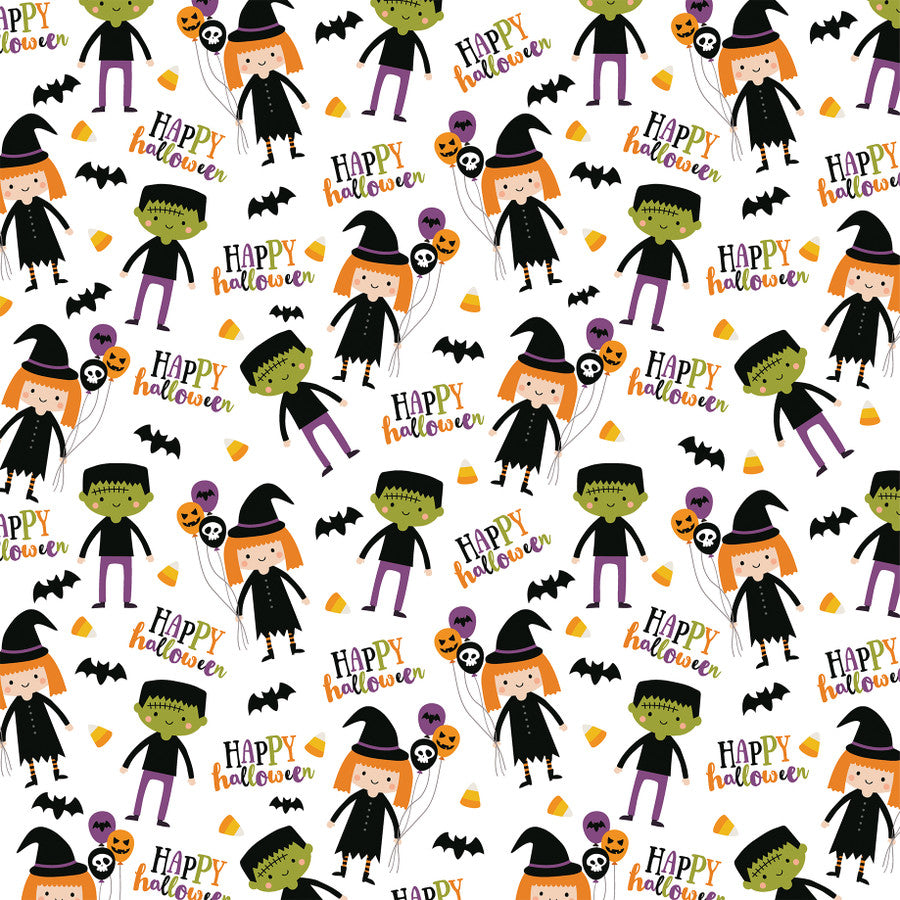 HAPPY HALLOWEEN - 12x12 Double-Sided Patterned Paper - Echo Park