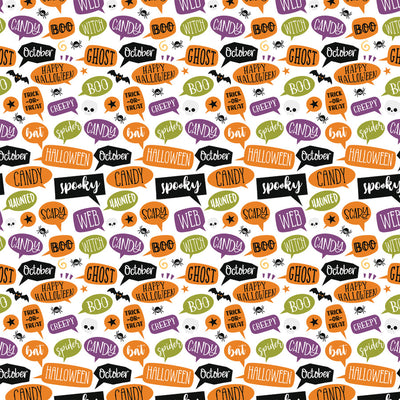 SPOOKY SCARY - 12x12 Double-Sided Patterned Paper - Echo Park