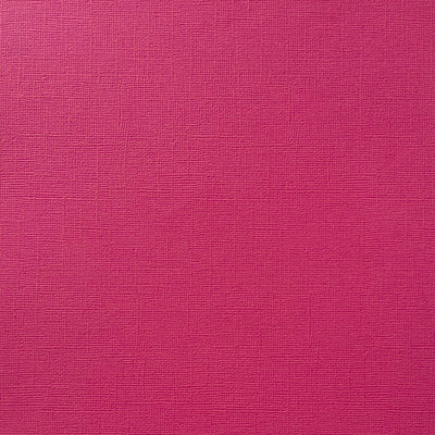 HOT PINK - Textured 12x12 Cardstock - Encore Paper