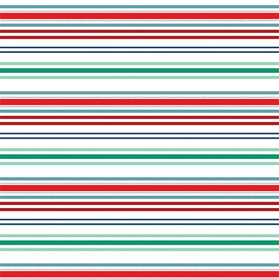 SEASONAL STRIPES - 12x12 Double-Sided Patterned Paper - Echo Park