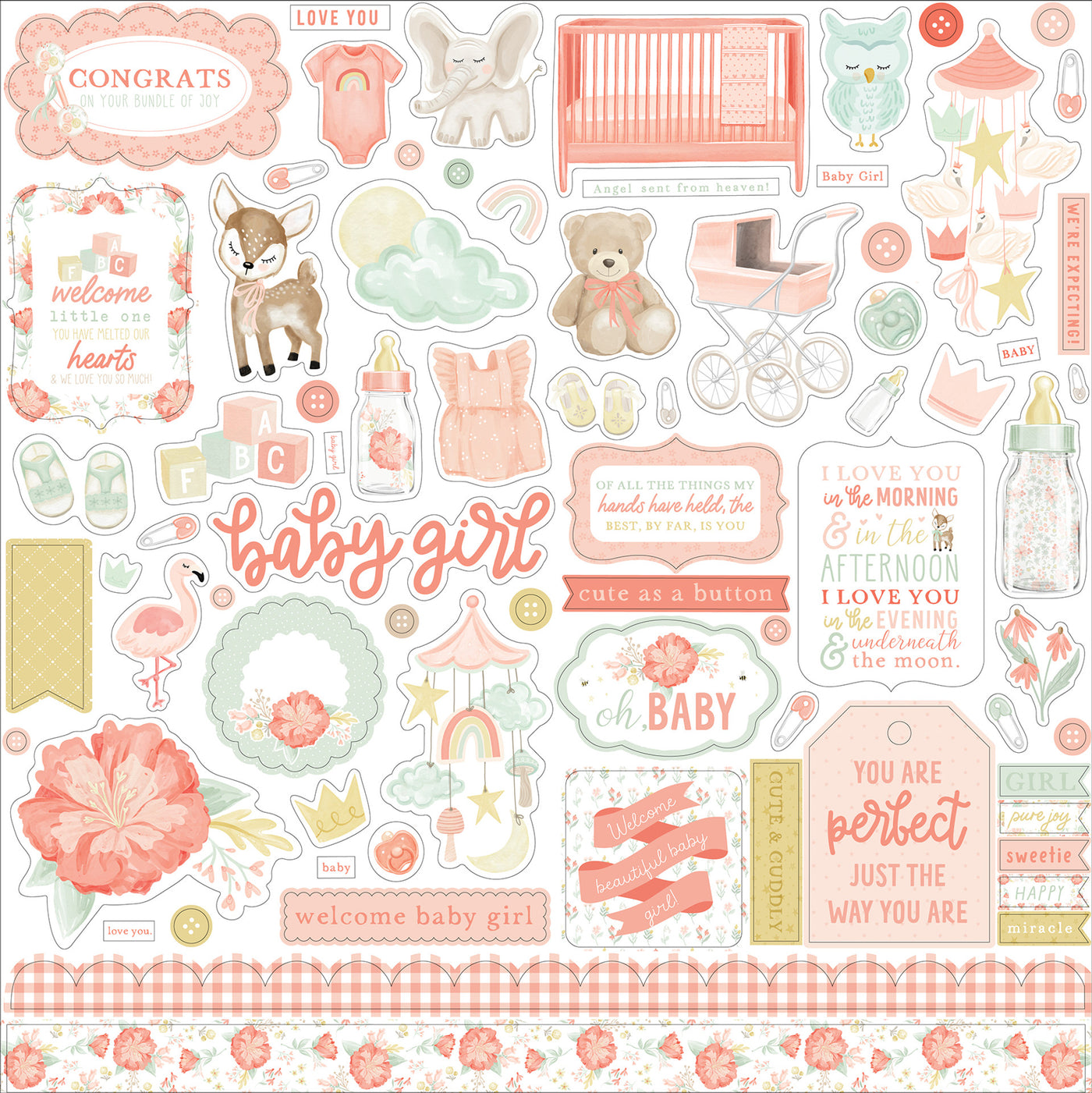 IT'S A GIRL 12x12 Collection Kit - Echo Park