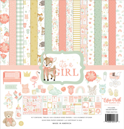 IT'S A GIRL 12x12 Collection Kit - Echo Park