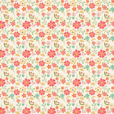 FRESH CUT FLOWERS - 12x12 Double-Sided Patterned Paper - Echo Park