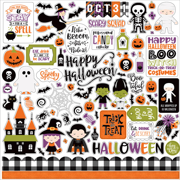 I LOVE HALLOWEEN 12x12 Collection Kit - Echo Park