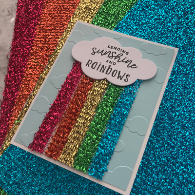 TINSEL CARDSTOCK COMPLETE VARIETY PACK - 12x12 Cardstock - Encore