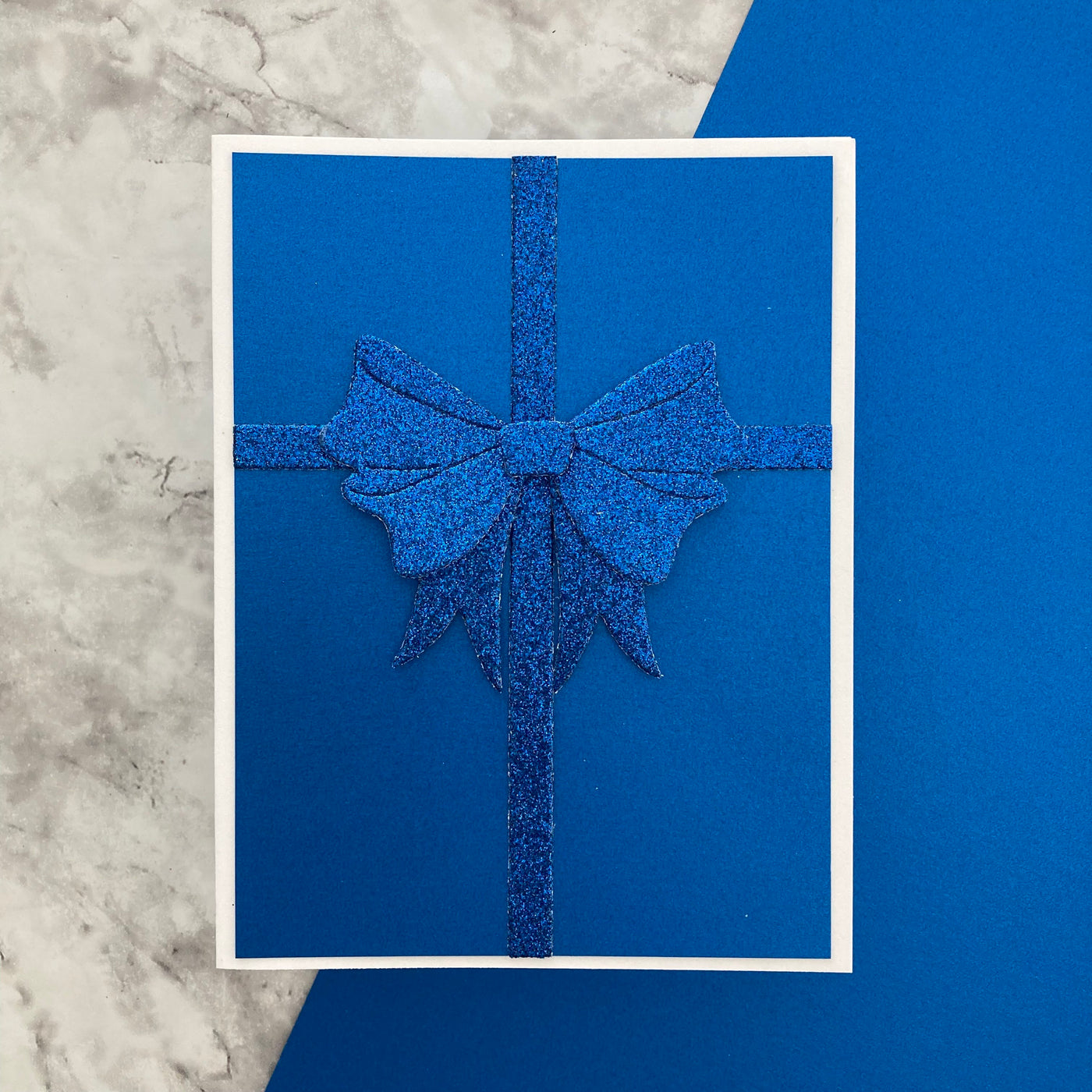 FAIR BLUE - 12x12 Pearlescent Cardstock - So Silk