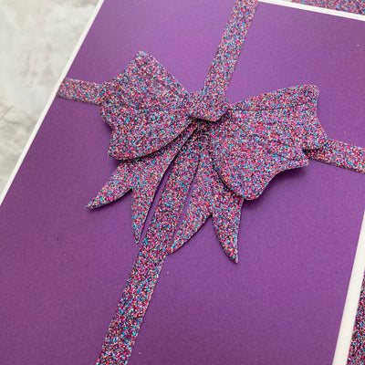 FASHION PURPLE - 12x12 Pearlescent Cardstock - So Silk