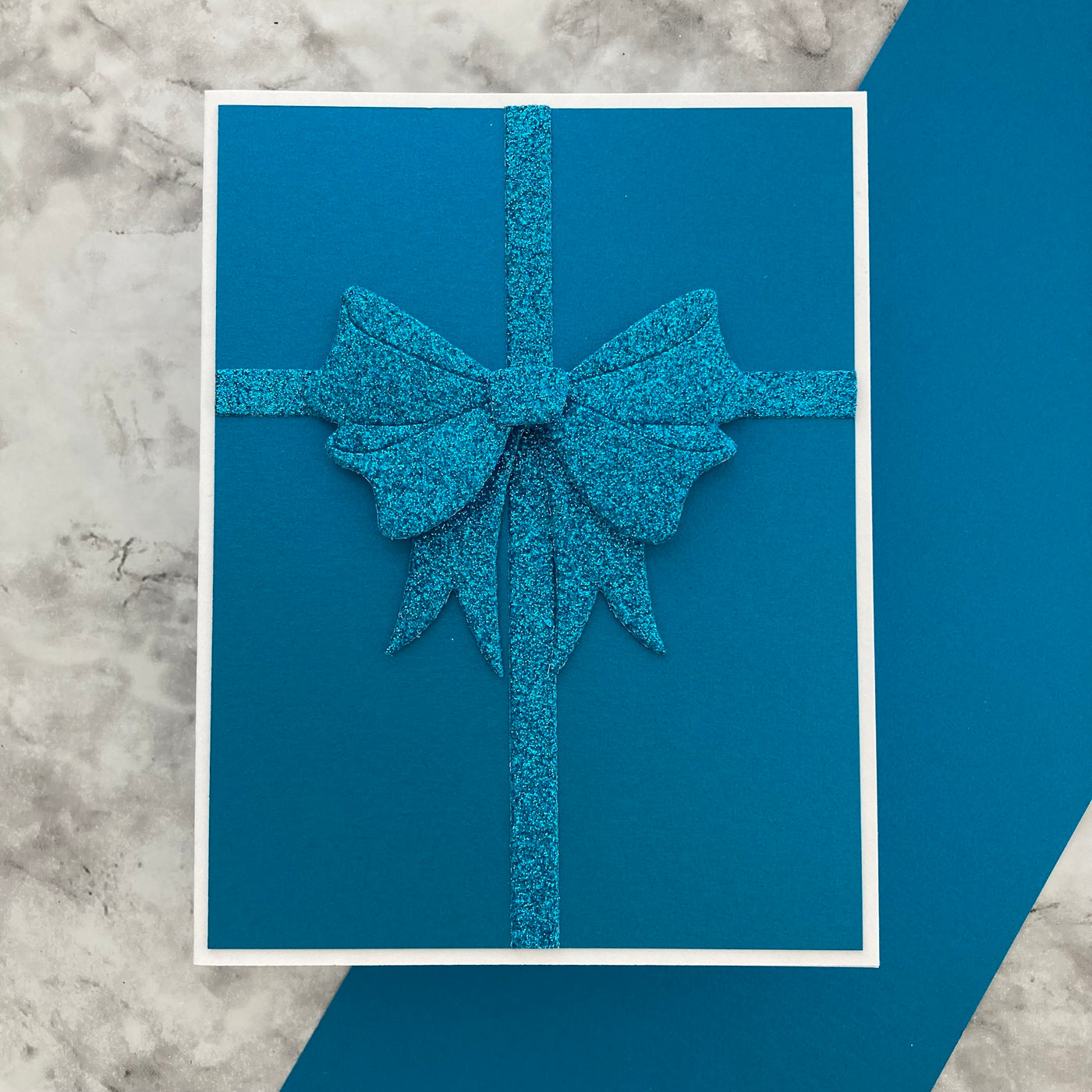 TEMPTING TEAL - 12x12 Pearlescent Cardstock - So Silk