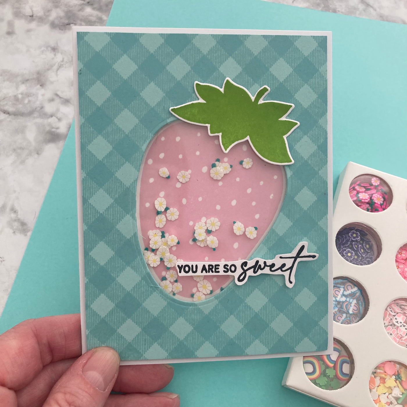 PALE AQUA - My Colors Heavyweight 100 lb 12x12 Cardstock