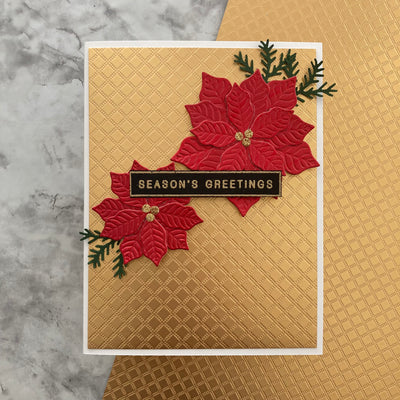 ANTIQUE DIAMONDS GOLD Foil Cardstock - 12x12 Matte Foil - Encore