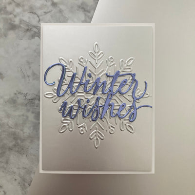 SILVER Matte Foil Cardstock - 12x12 Foil Cardstock - Encore