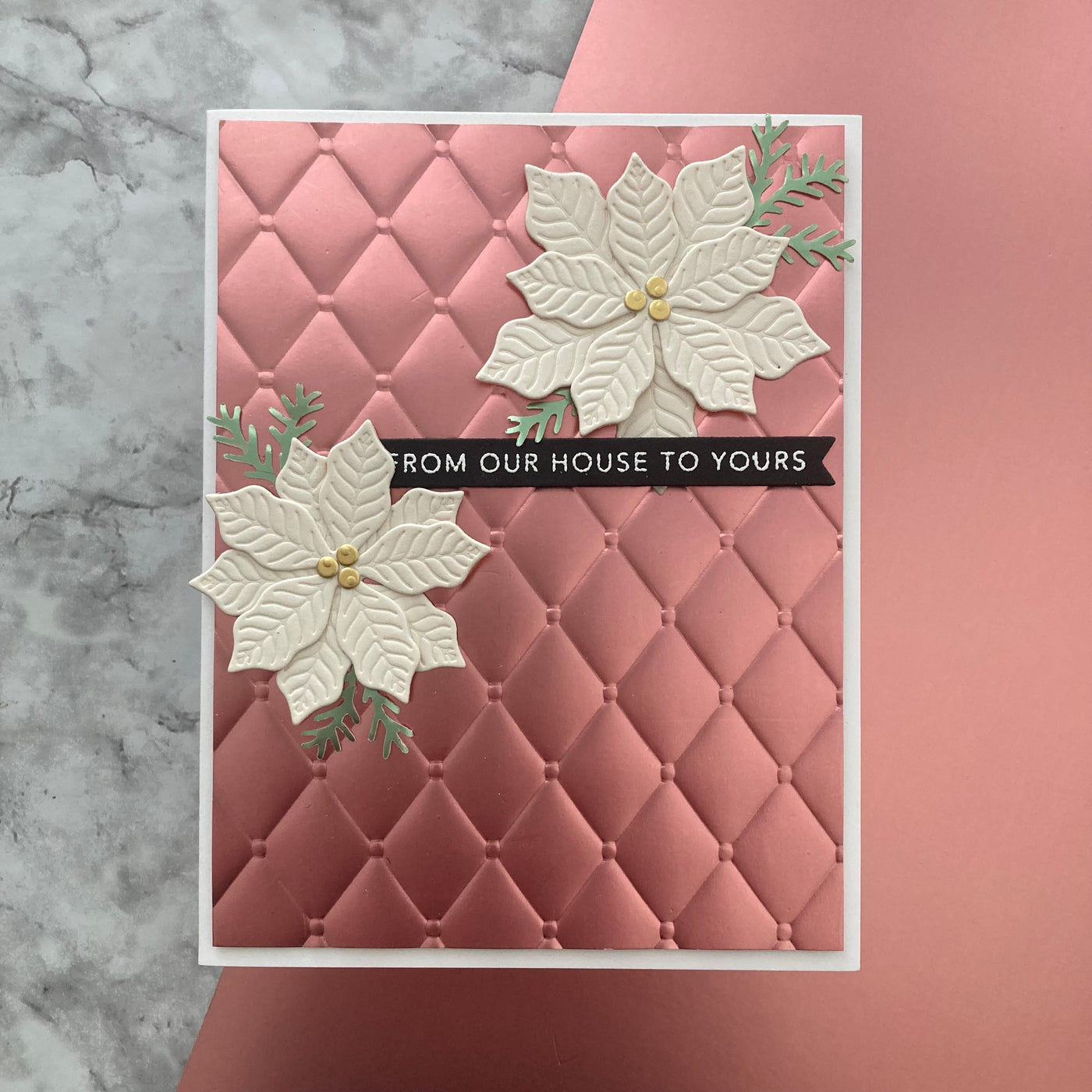 ROSE Matte Foil Cardstock - 12x12 Foil Cardstock - Encore