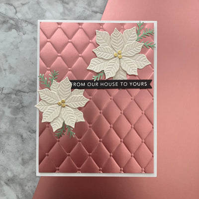 ROSE Matte Foil Cardstock - 12x12 Foil Cardstock - Encore