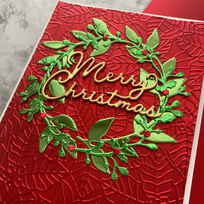 ORNAMENT RED Matte Foil Cardstock - 12x12 Foil Cardstock - Encore