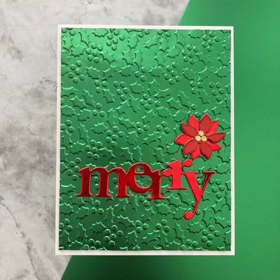 EMERALD CITY Matte Foil Cardstock - 12x12 Foil Cardstock - Encore