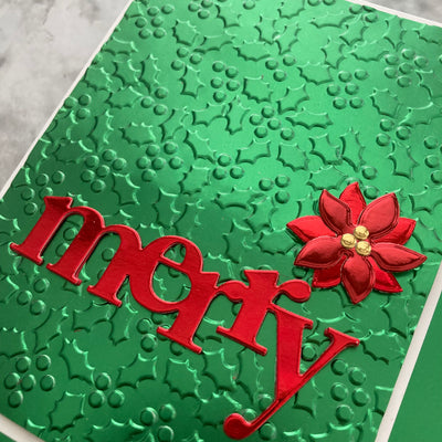 EMERALD CITY Matte Foil Cardstock - 12x12 Foil Cardstock - Encore