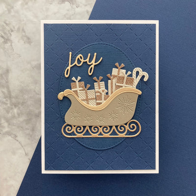 BLUE JEANS - Textured 12x12 Cardstock - Encore Paper