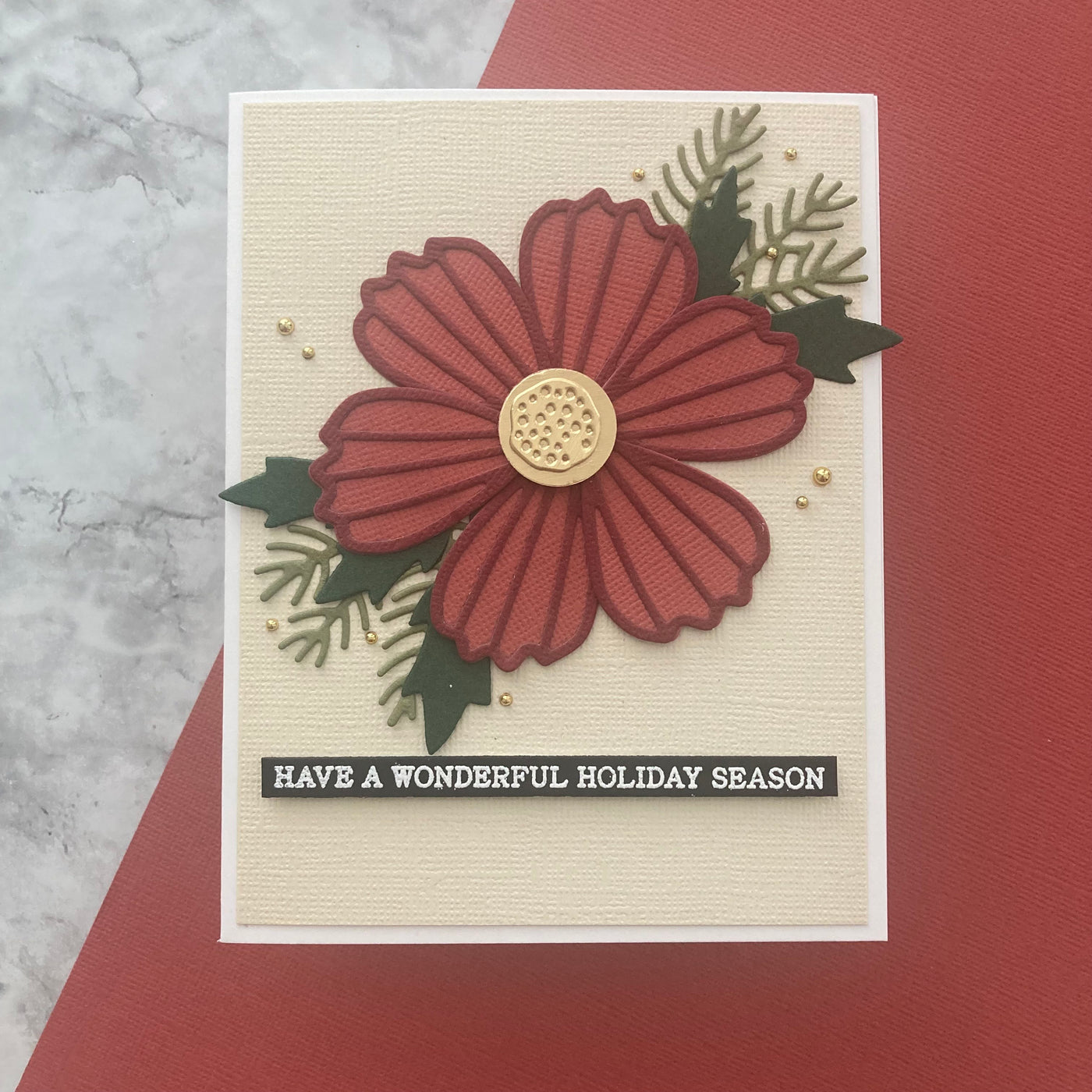 BRICK - Textured 12x12 Cardstock - Encore Paper