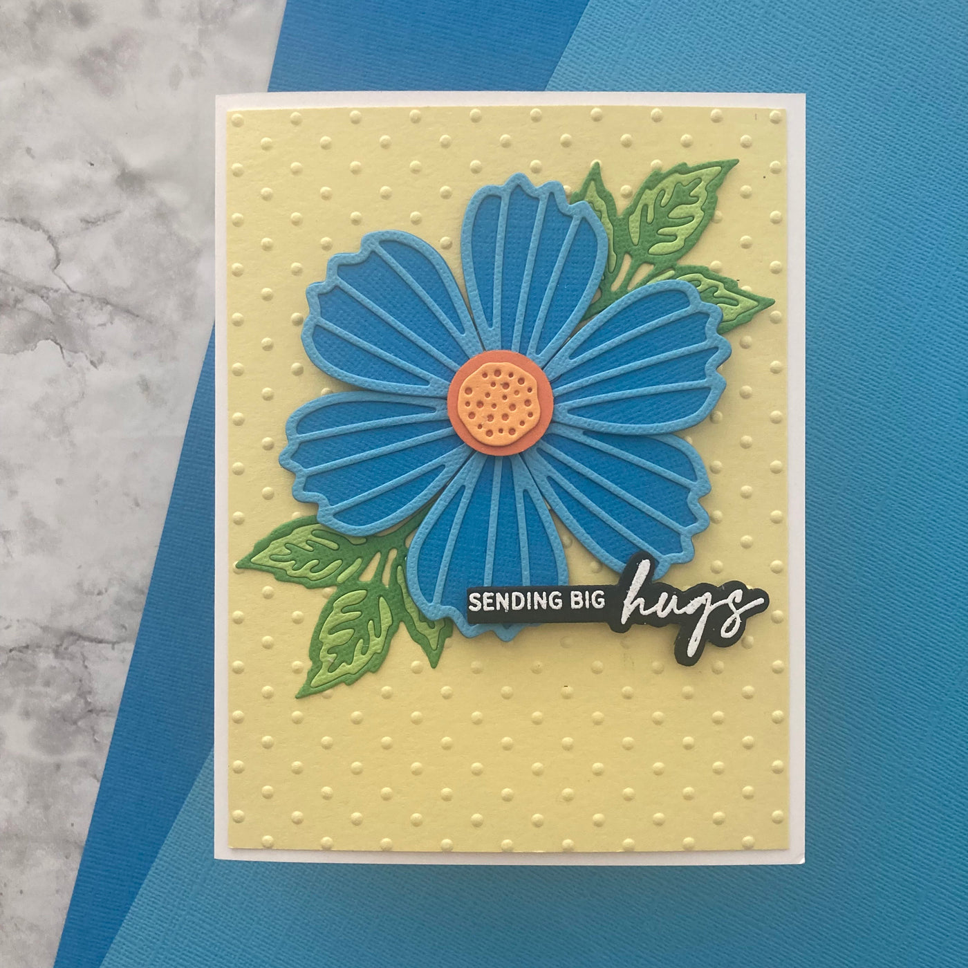 HONOLULU BLUE - Textured 12x12 Cardstock - Encore Paper