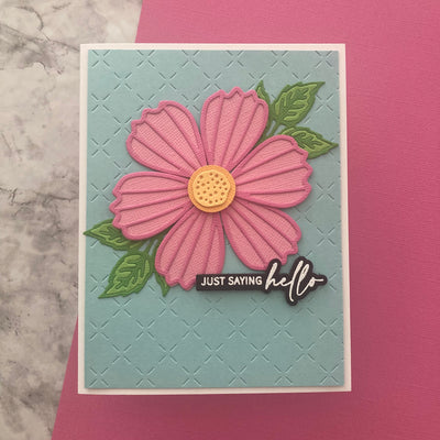 PRINCESS PINK - Textured 12x12 Cardstock - Encore Paper