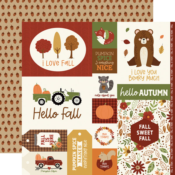 I LOVE FALL 12x12 Collection Kit - Echo Park