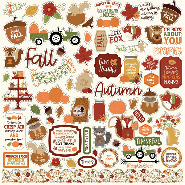 I LOVE FALL 12x12 Collection Kit - Echo Park