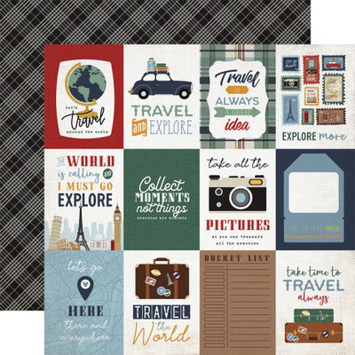 LET'S GO TRAVEL 12x12 Collection Kit - Echo Park