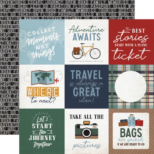 LET'S GO TRAVEL 12x12 Collection Kit - Echo Park