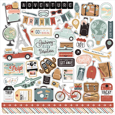 LET'S TAKE A TRIP 12x12 Collection Kit - Echo Park