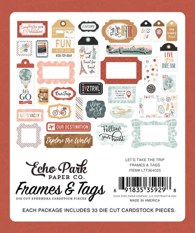 LET'S TAKE THE TRIP Frames & Tags - Echo Park