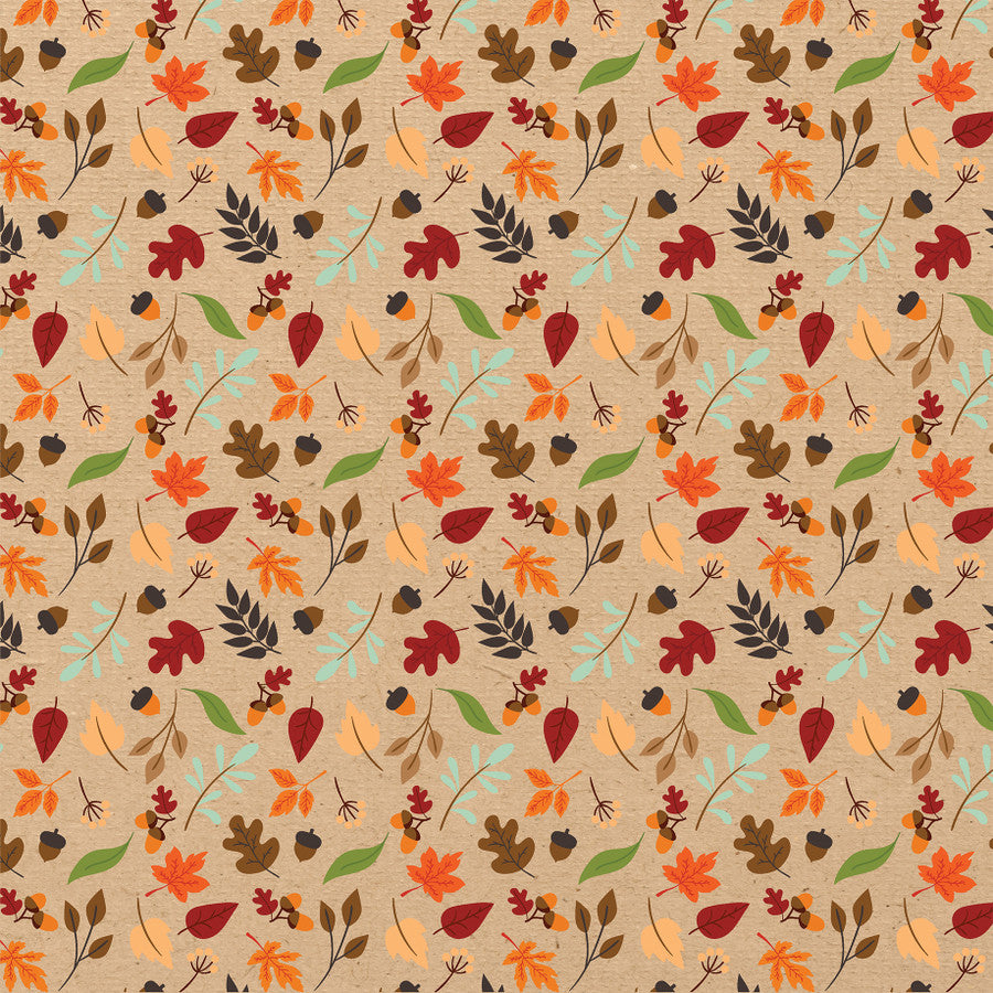 FALL BREEZE - 12x12 Double-Sided Patterned Paper - Echo Park