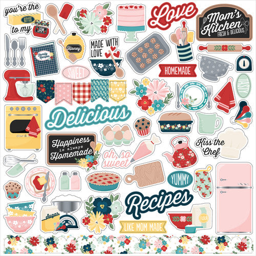 MOM'S KITCHEN 12x12 Collection Kit - Echo Park
