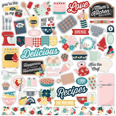 MOM'S KITCHEN 12x12 Collection Kit - Echo Park