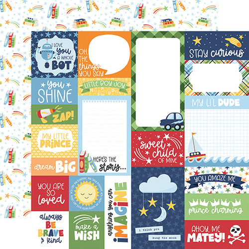 MY LITTLE BOY 12x12 Collection Kit - Echo Park