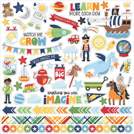 MY LITTLE BOY 12x12 Collection Kit - Echo Park