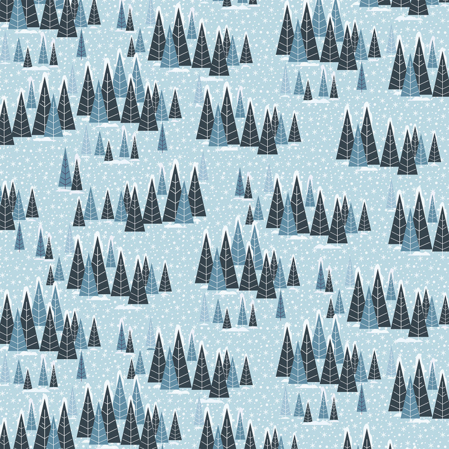 COLD PLAID - 12x12 Double-Sided Patterned Paper - Echo Park