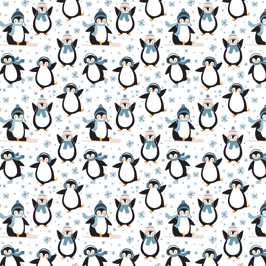 PLAYFUL PENGUIN - 12x12 Double-Sided Patterned Paper - Echo Park