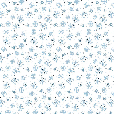 FROSTED FLOWERS - 12x12 Double-Sided Patterned Paper - Echo Park