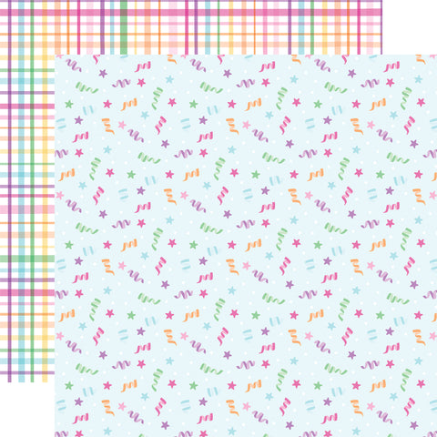 
  
	
    
	
    CELEBRATORY CONFETTI - 12x12 Double-Sided Patterned Paper - Echo Park
