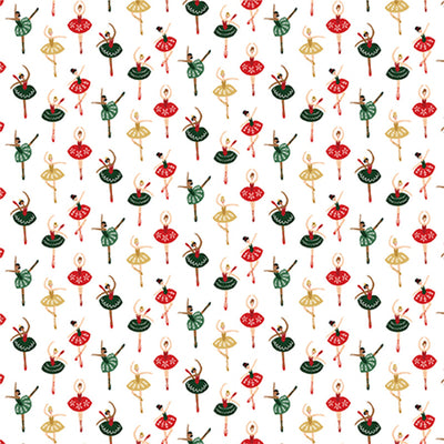 FESTIVE BALLERINAS - 12x12 Double-Sided Patterned Paper - Echo Park