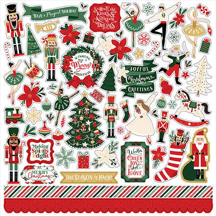 NUTCRACKER CHRISTMAS 12x12 Collection Kit - Echo Park