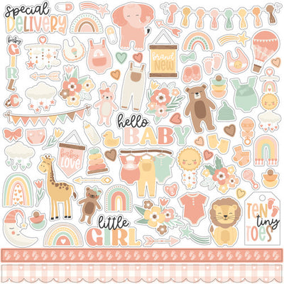 OUR BABY GIRL 12x12 Collection Kit - Echo Park