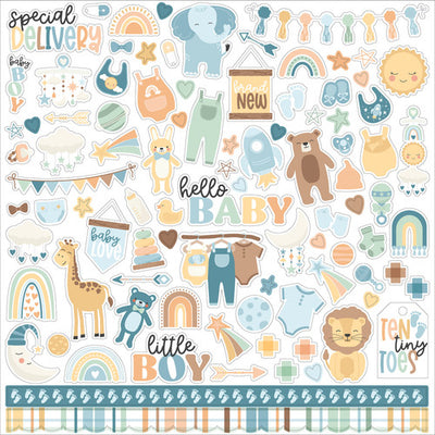 OUR BABY BOY 12x12 Collection Kit - Echo Park